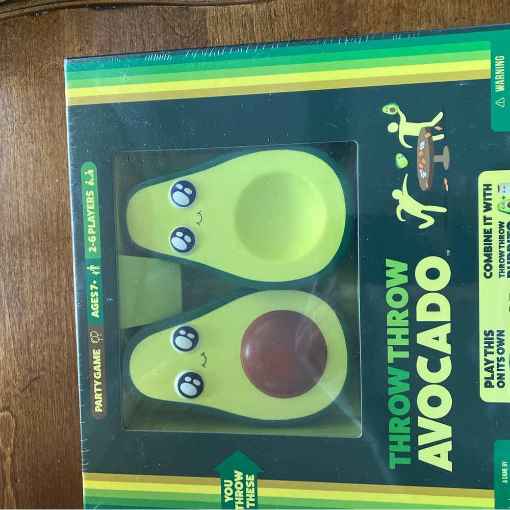 NEW Exploding Kittens Throw Throw Avocado Card Game - Picture 2 of 7